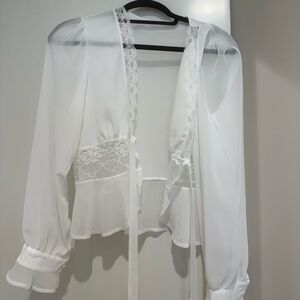 Kat the Label Betty Blouse Ivory